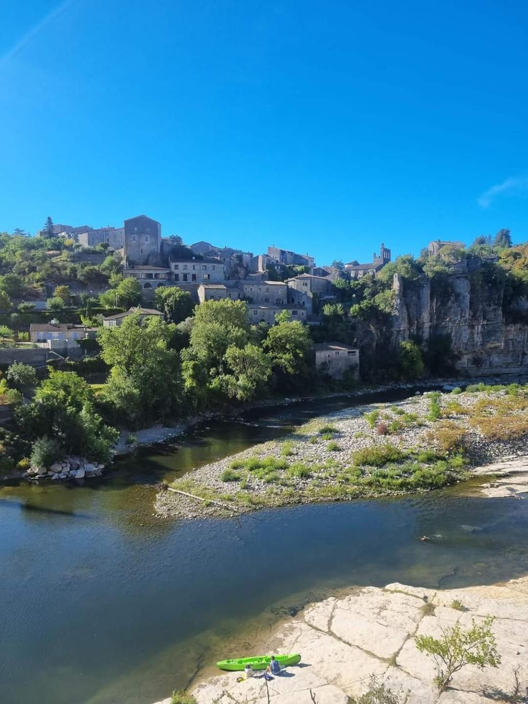 Magnifique Maison En Coeur De Balazuc, Proche Plages Ardeche Kültér fotó